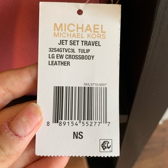 SOLD NWT MICHAEL KORS JET SET LARGE CROSSBODY - Picture 8 of 8